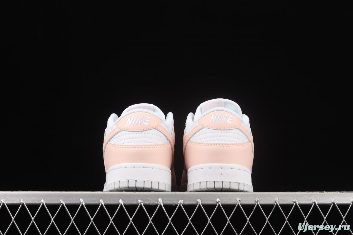 NIKE DUNK Low Next Nature white and pink SB rebound fashion casual board shoes DD1873-100