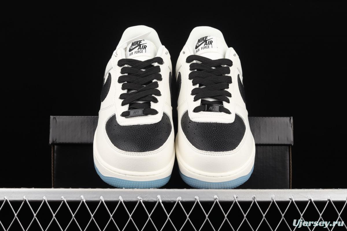 NIKE Air Force 11407 Low Black Pigeon Co-name low-top casual board shoes CU6603-113