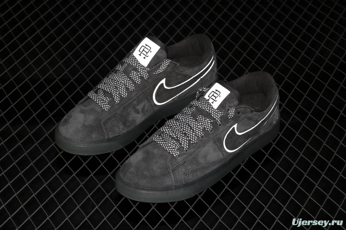 Reigning Champ x NIKE Blazer SB defending champion 3M reflective joint name board shoes 454471-900