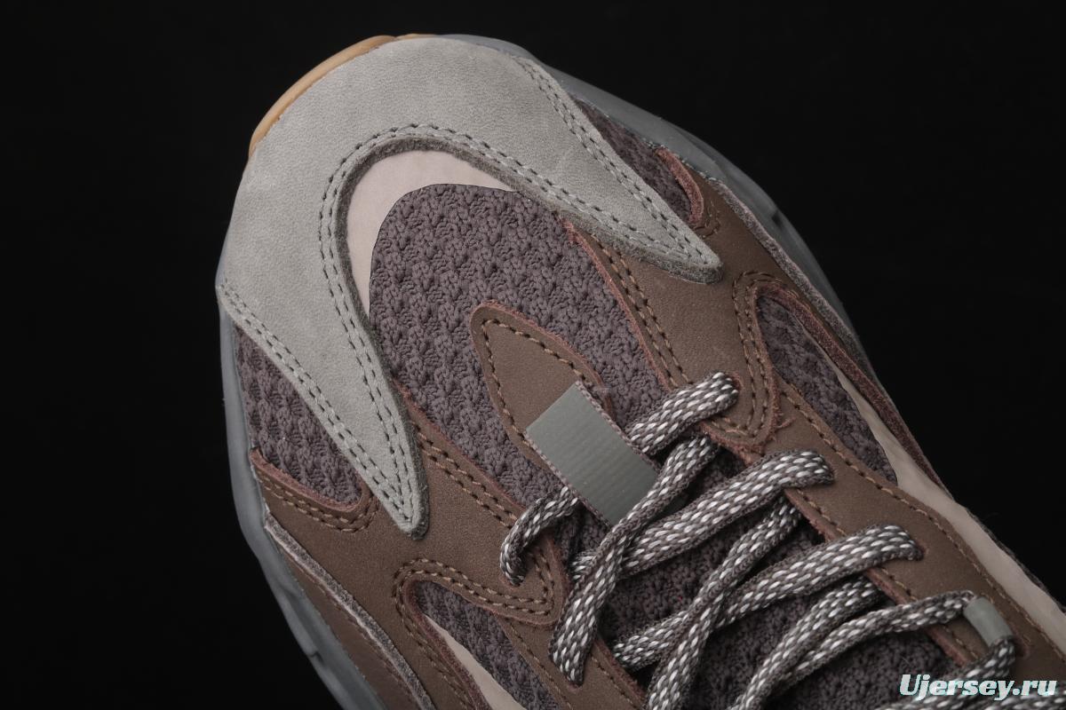 Adidas Yeezy Boost 700Inertia EG6860 Kanye coconut 700gray brown running shoes 3M reflective BASF popcorn