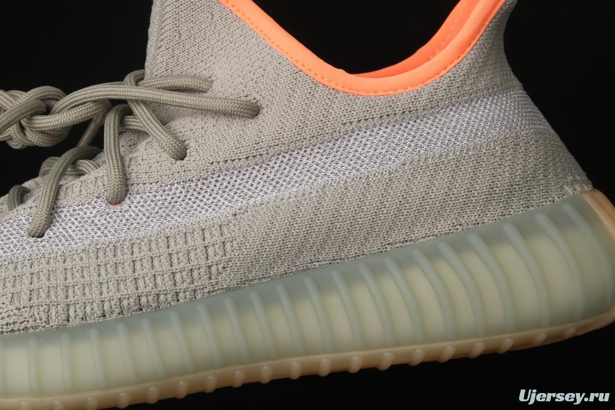 Adidas Yeezy Boost 350 V2 Desert Sage FX9035 Darth Coconut 350 second generation hollowed-out galactic sage color BASF Boost original