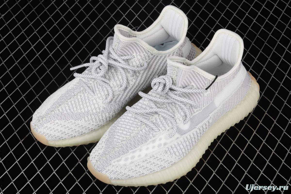 Adidas Yeezy Boost 350 V2 Tailgate FX4348 Darth Coconut 350 second generation hollowed-out Asian grey angel color BASF popcorn