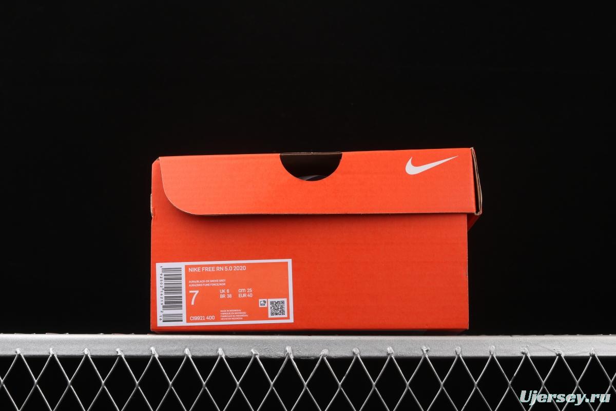 NIKE Free RN 5.0Shield barefoot ultra-lightweight running shoes CI9921-400