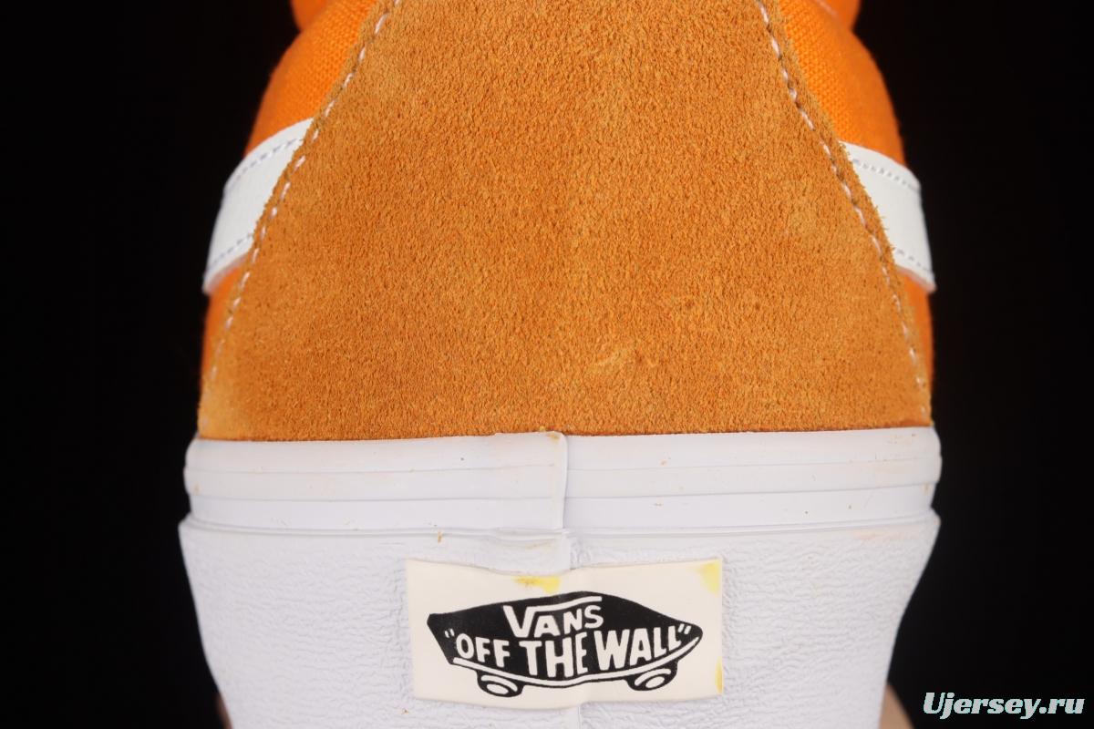 Vans Sk8-Mid 2022 Spring New Orange Soda Water Upper Skateboard Shoes VN0A3WM360C