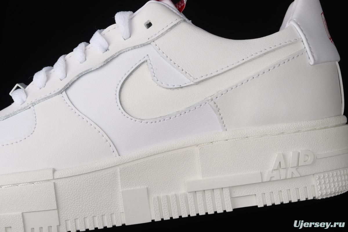 NIKE Air Force 1 Pixel deconstructs Leisure Board shoes with low Top layer DK6649-105