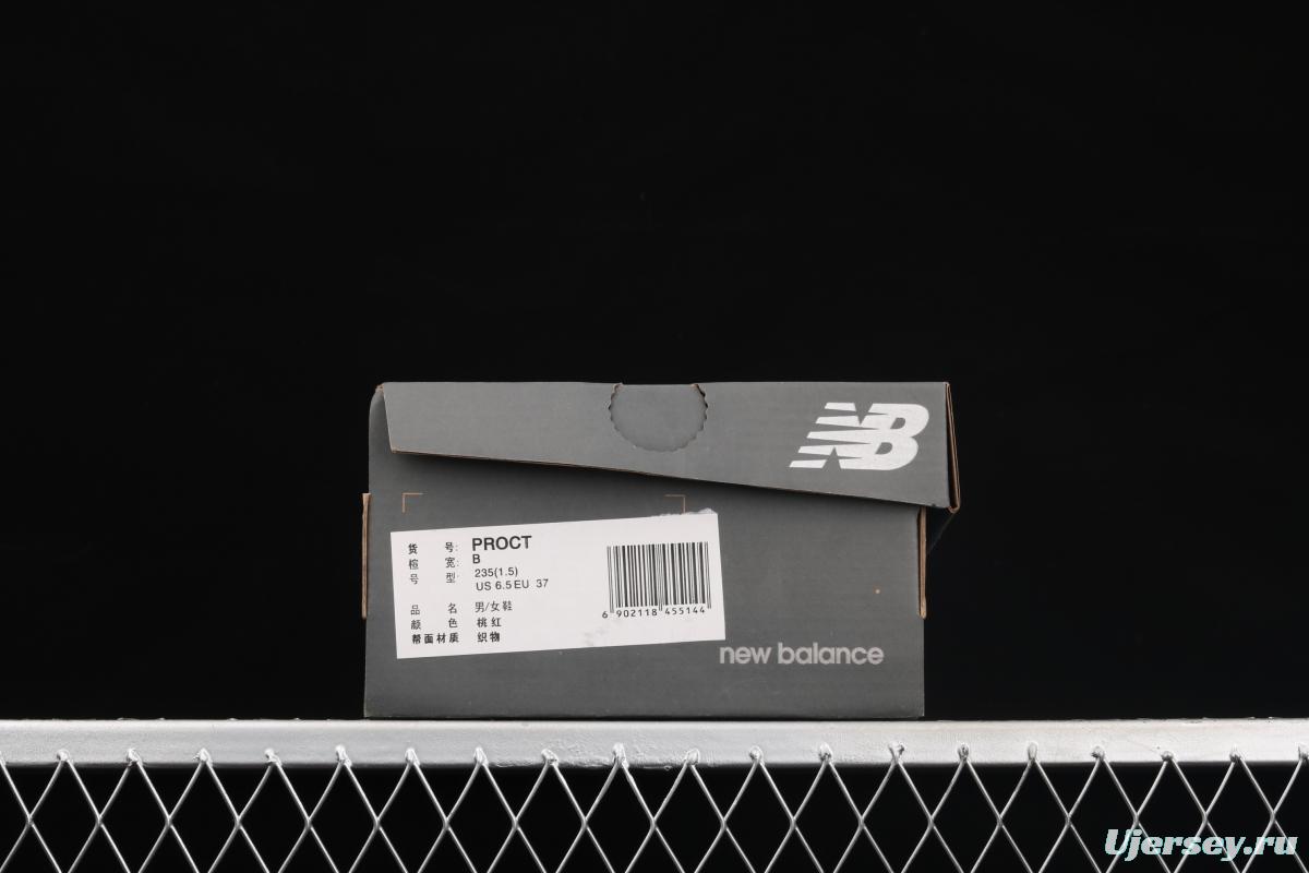 New Balance Proctsen New Bailun retro smile canvas leisure classic campus board shoes PROCT pink