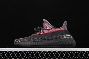 Adidas Yeezy Boost 350V2 Yecheil FX4145 Darth Coconut 350 second generation hollowed-out splicing colorful all-star color BASF popcorn