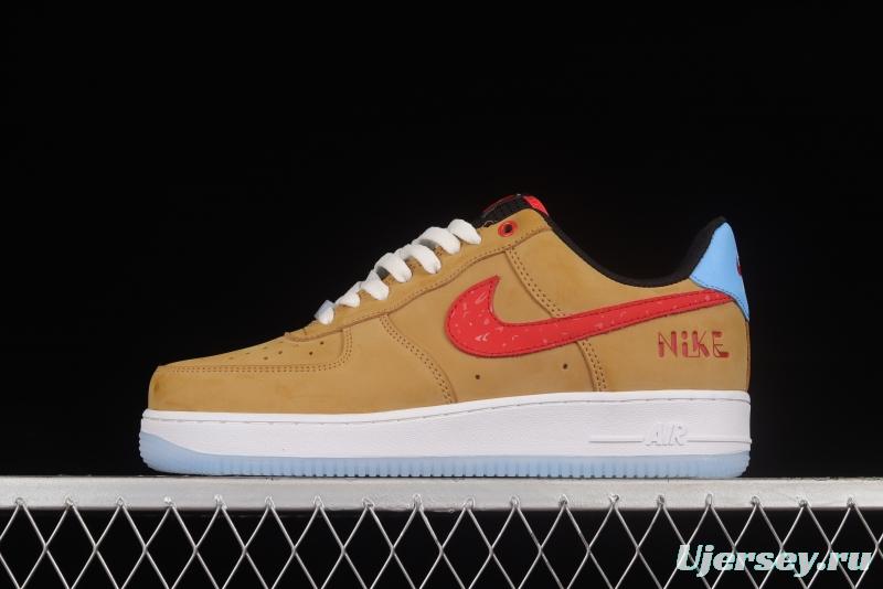 NIKE Air Force 1'07 Low Satellite low-top casual sneakers DQ7628-200