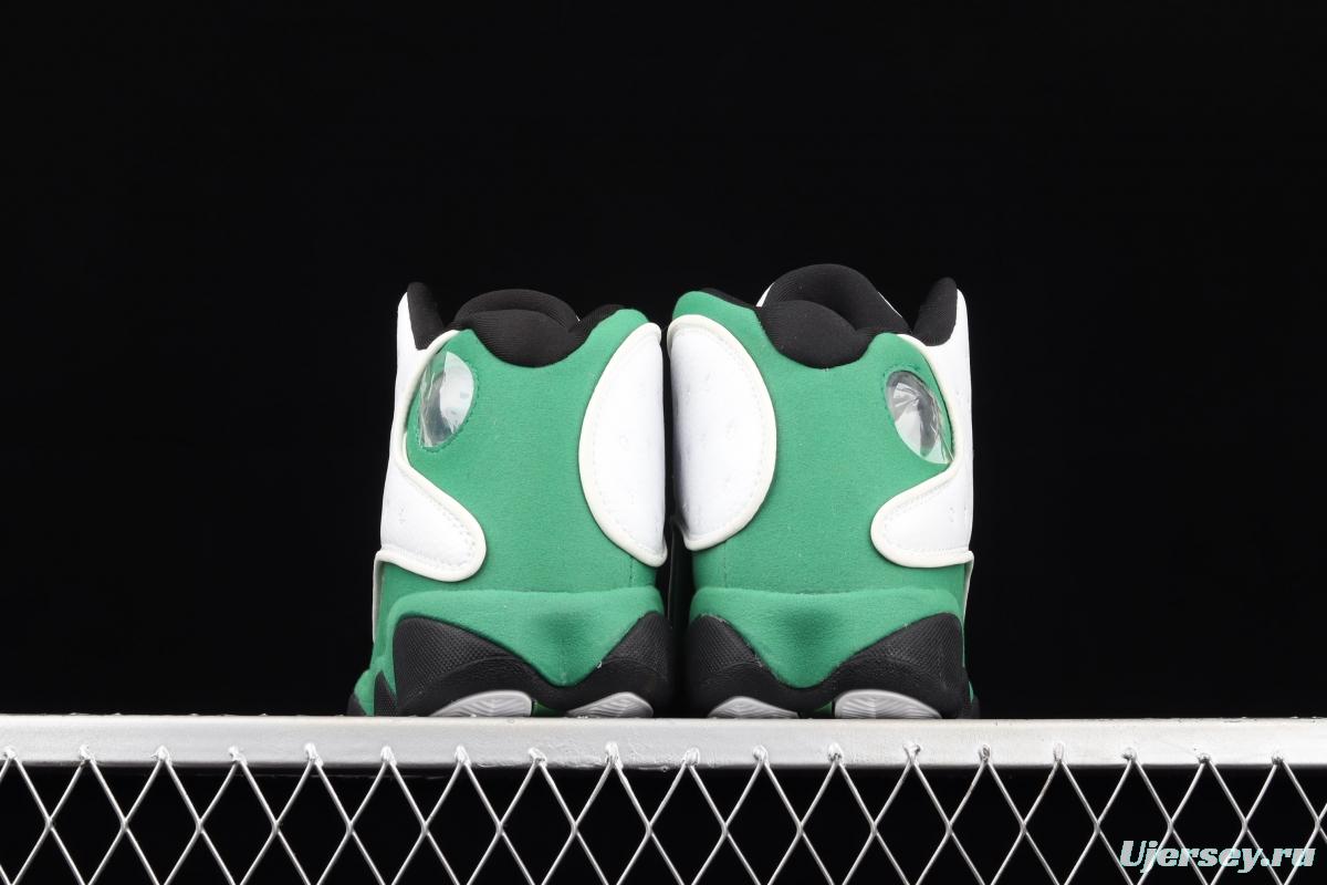 Air Jordan 13 Retro 3 White and green 414571-113