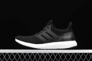 Adidas Ultra Boost 4.0BB6166 fourth generation knitted striped black and white UB