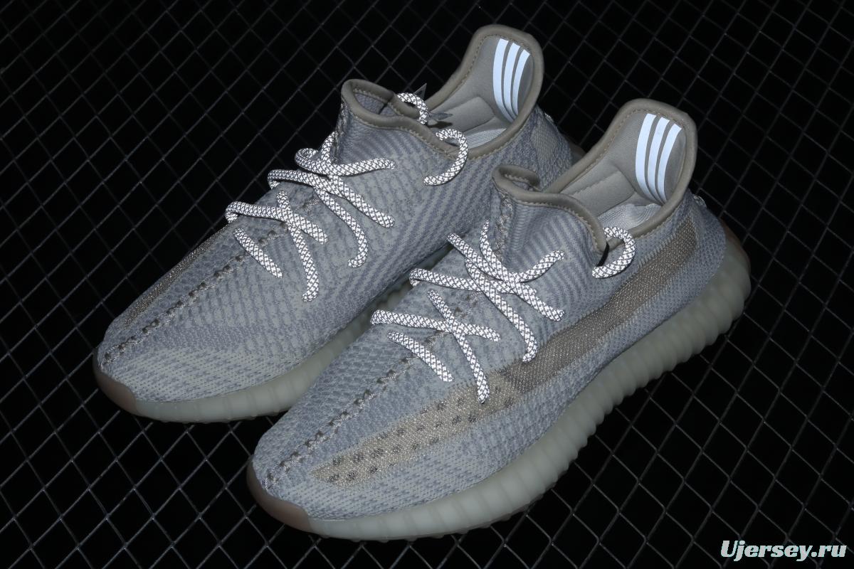Adidas Yeezy 350 Boost V2 FU9161 Darth Coconut 350 second generation beard white hollowed-out angel color BASF Boost original