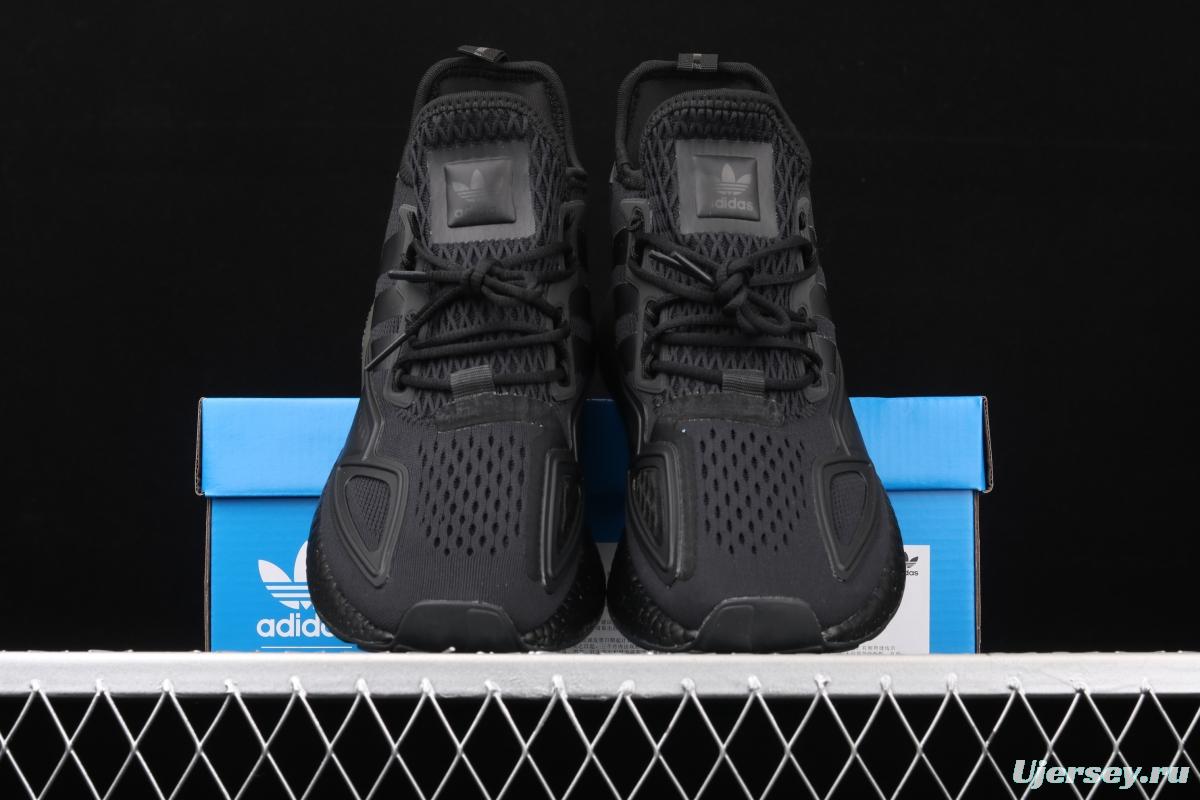 Adidas ZX 2K Boost FV8453 2020 summer new clover vintage running shoes