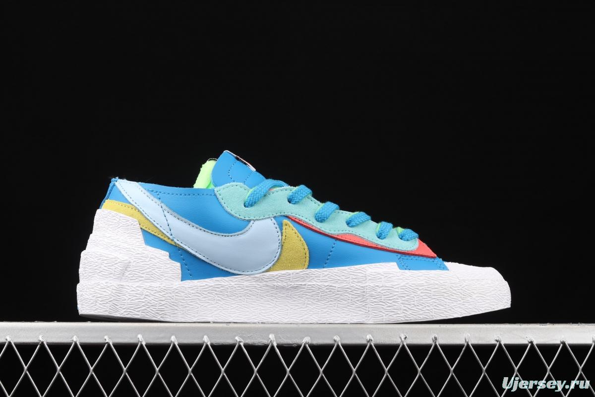 Sacai x NIKE Blazer Low co-signed Trail Blazers low-top casual board shoes DM7901-400