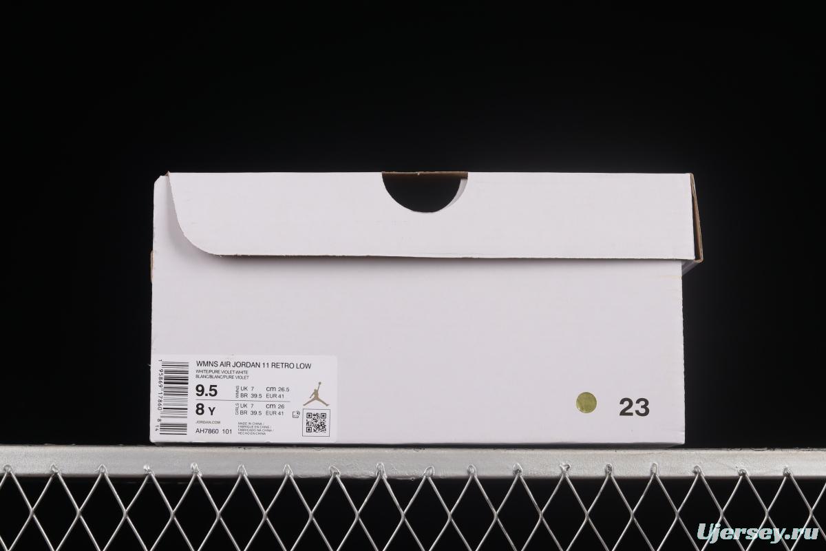 Air Jordan 11 Low Pure Violet 1 1 Violet AH7860-101