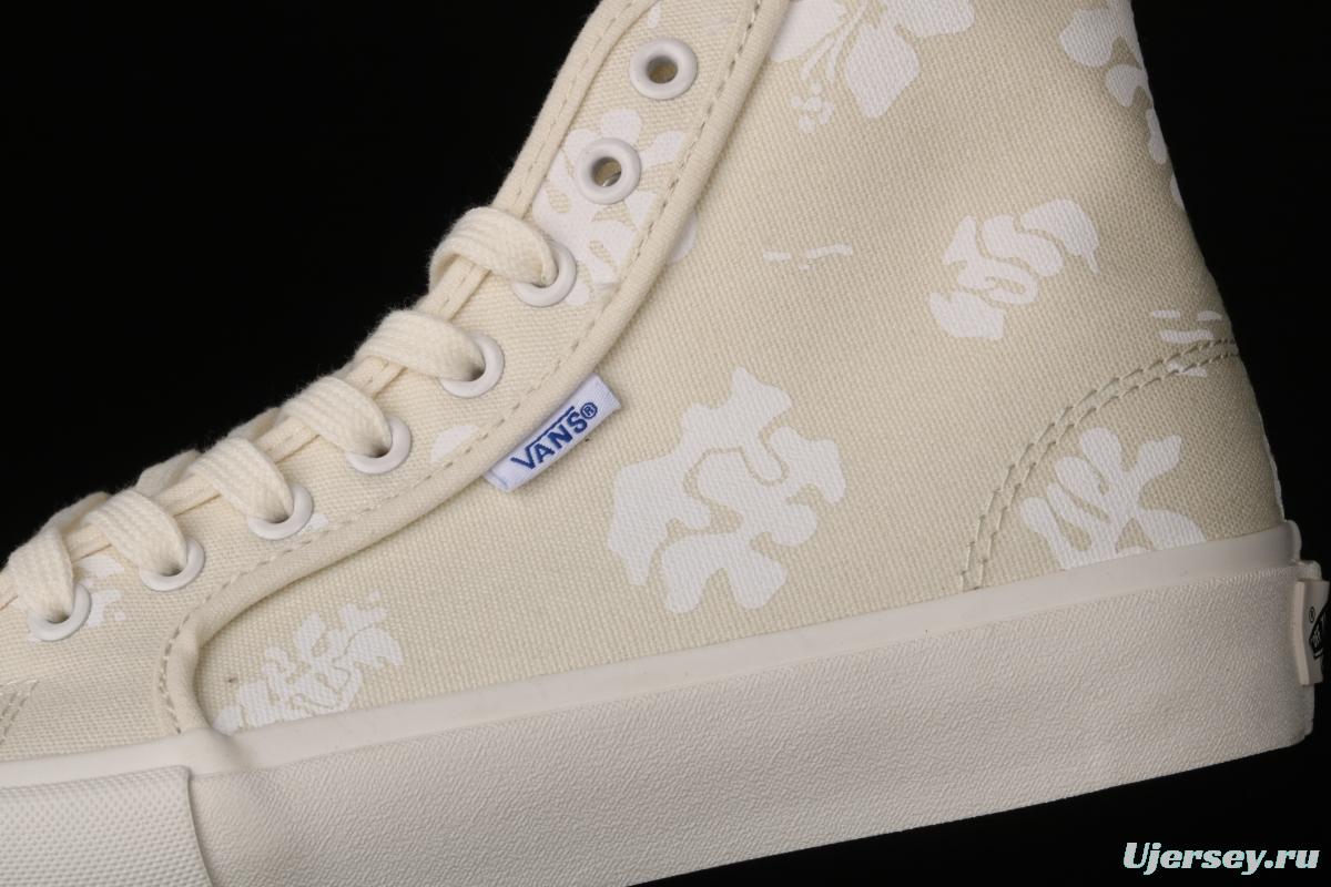 Vans Vault OG Style 24 Lx White Flower retro Joint style Zhongbang Leisure Board shoes VN0A5HUT5J5