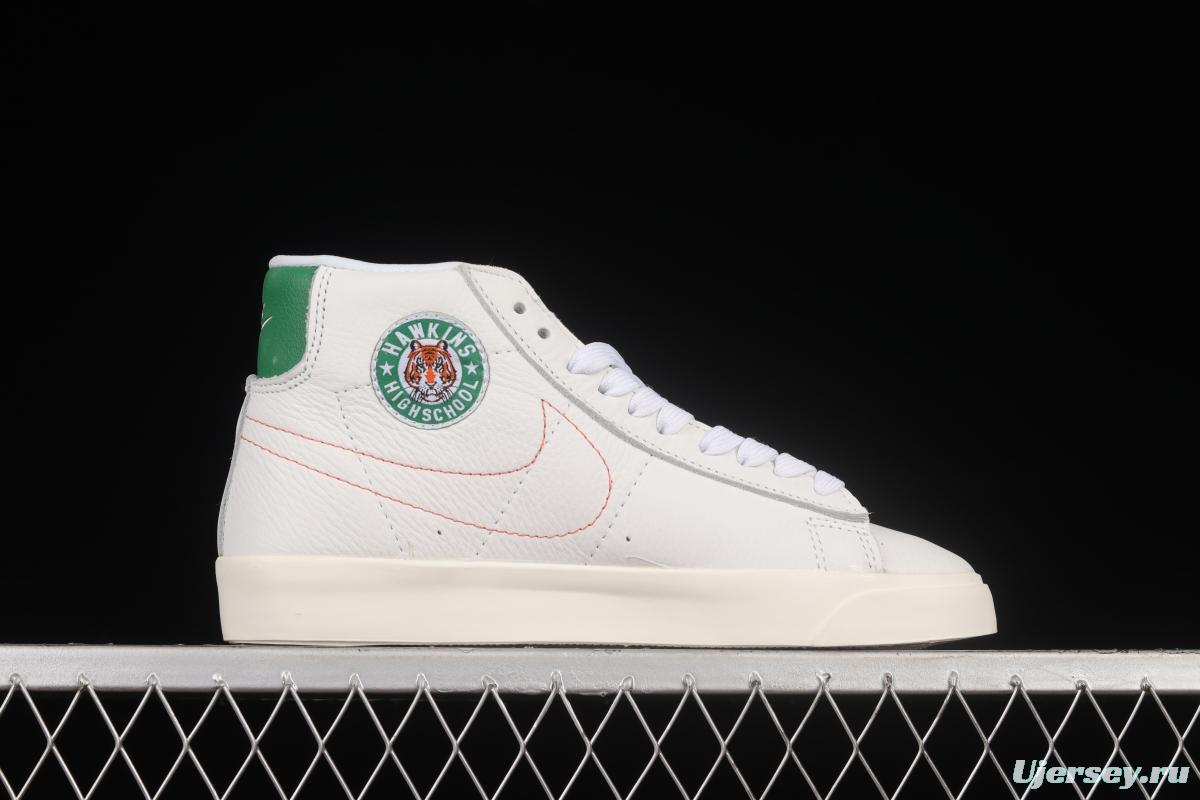 Stranger Things x NIKE Blazer Mid QS HH Trailblazer High Top Casual Sneakers CJ6101-100