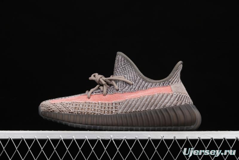 Adidas Yeezy 350 Boost V2 Ash Stone GW0089 Darth Coconut 350 second generation hollowed-out volcanic lime powder color BASF Boost original