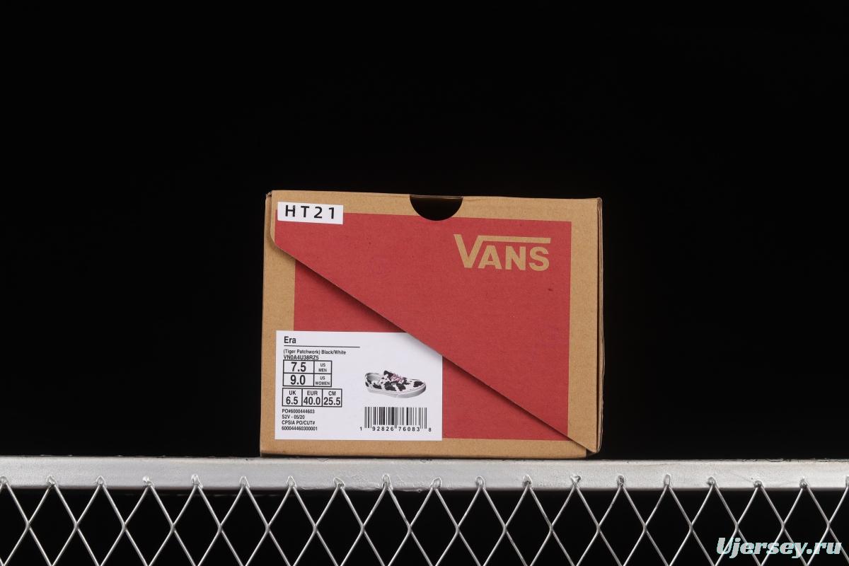 Vans Era high-end branch line mass production cow custom low-top lace retro canvas casual sports shoes VN0A4U38RZ5