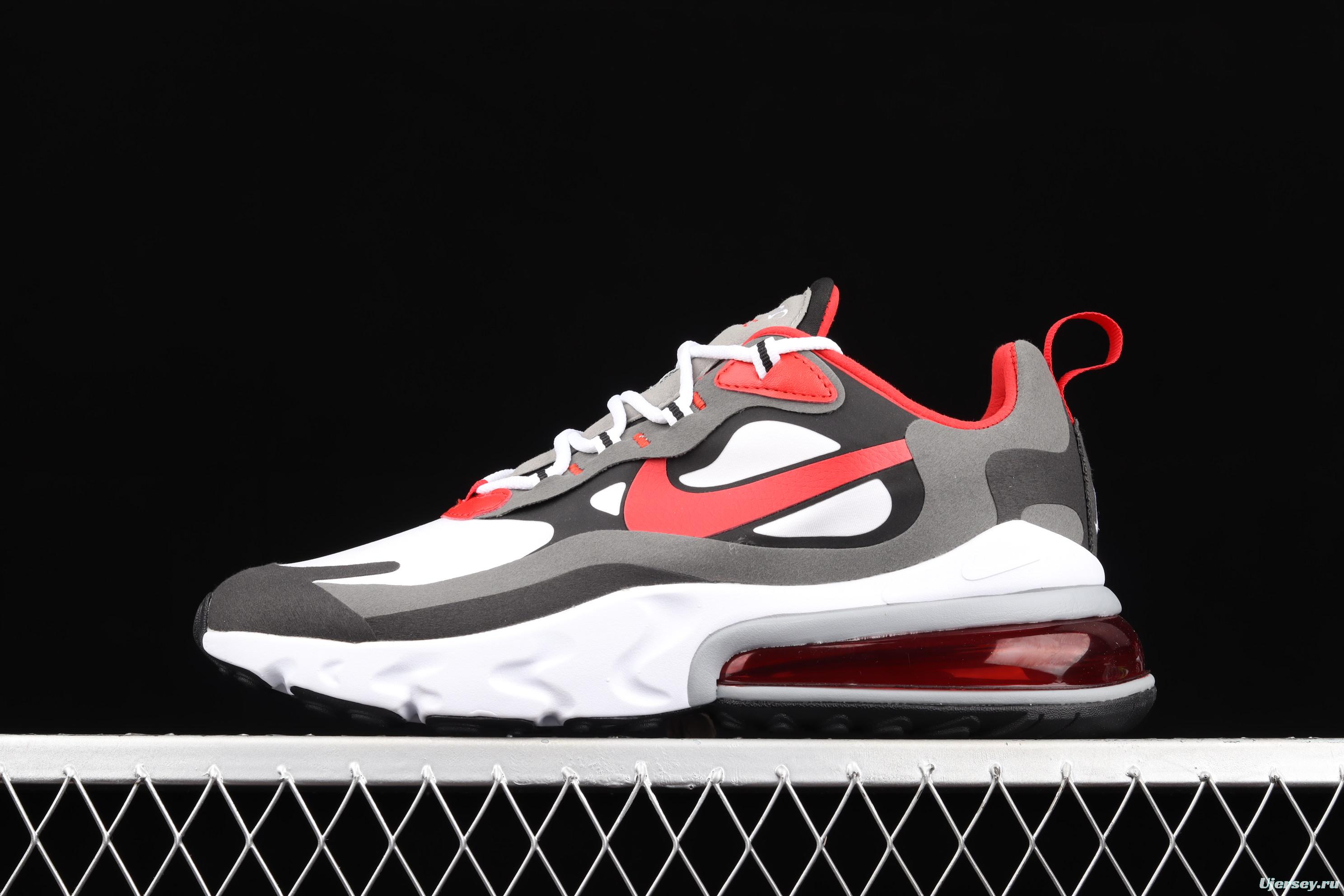 NIKE Air Max 270React new high frequency net hollowed-out half-palm air cushion running shoes CI3866-002