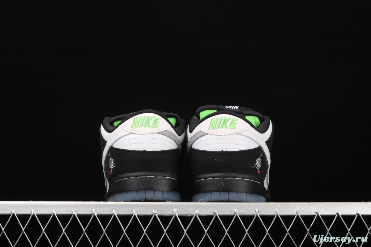 Jeff Staple x NIKE SB DUNK Low Pigeon 3.0Black and White Panda Pigeon low side Classic Leisure Sports Board shoes BV1310-013 