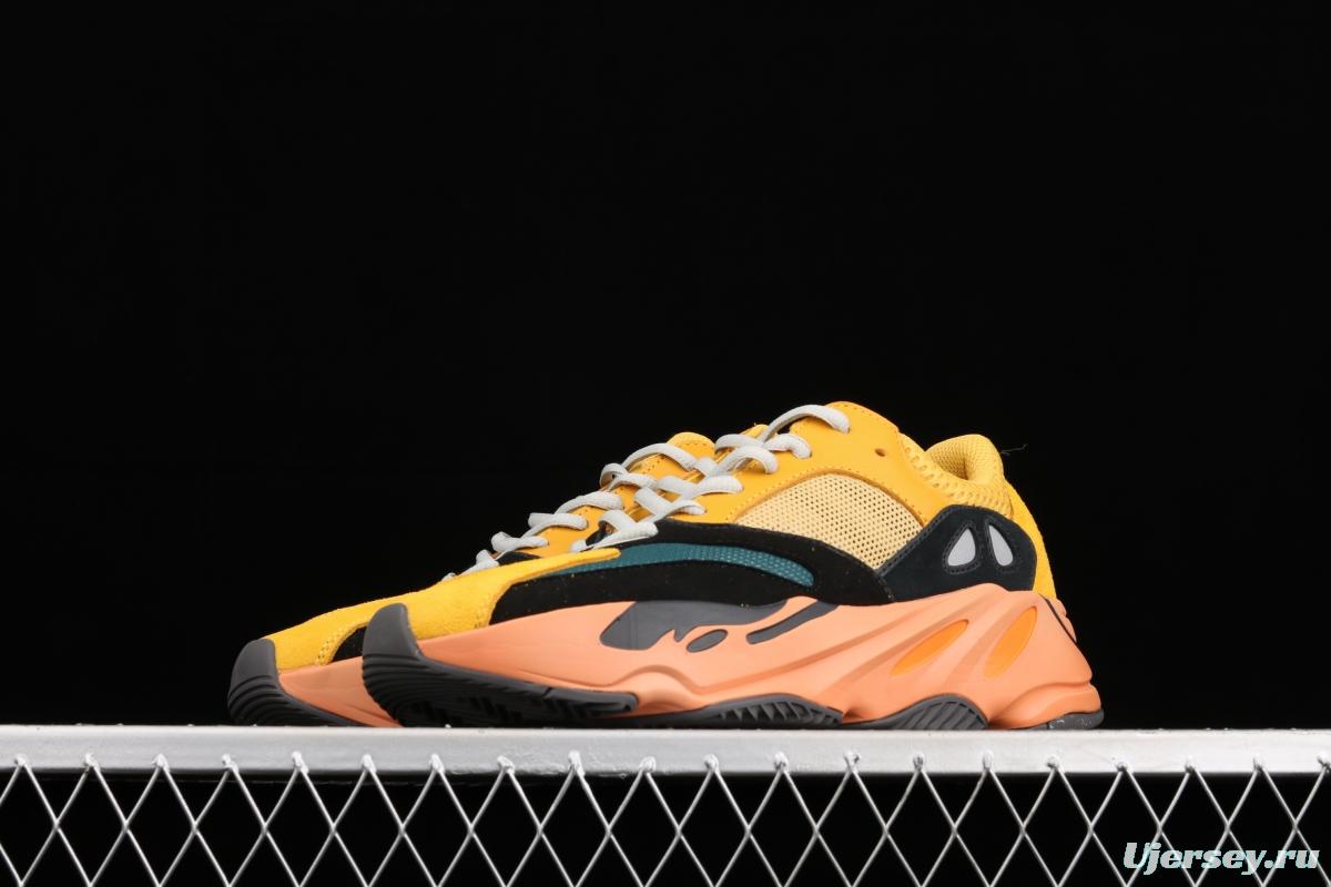 Adidas Yeezy Boost 700V2 Sun GZ6984 coconut 700sun orange-yellow running shoes BASF popcorn