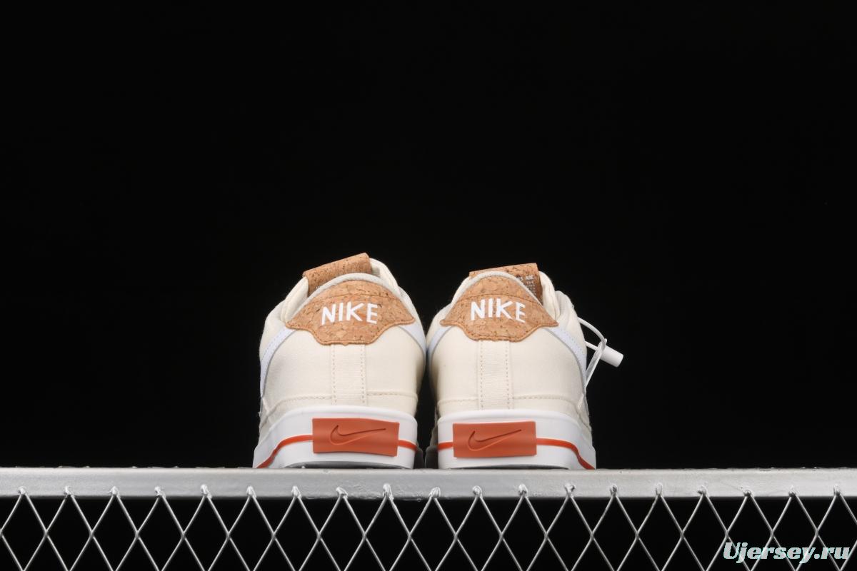 NIKE Court Legacy classic retro fashion street canvas sports board shoes DC7904-100