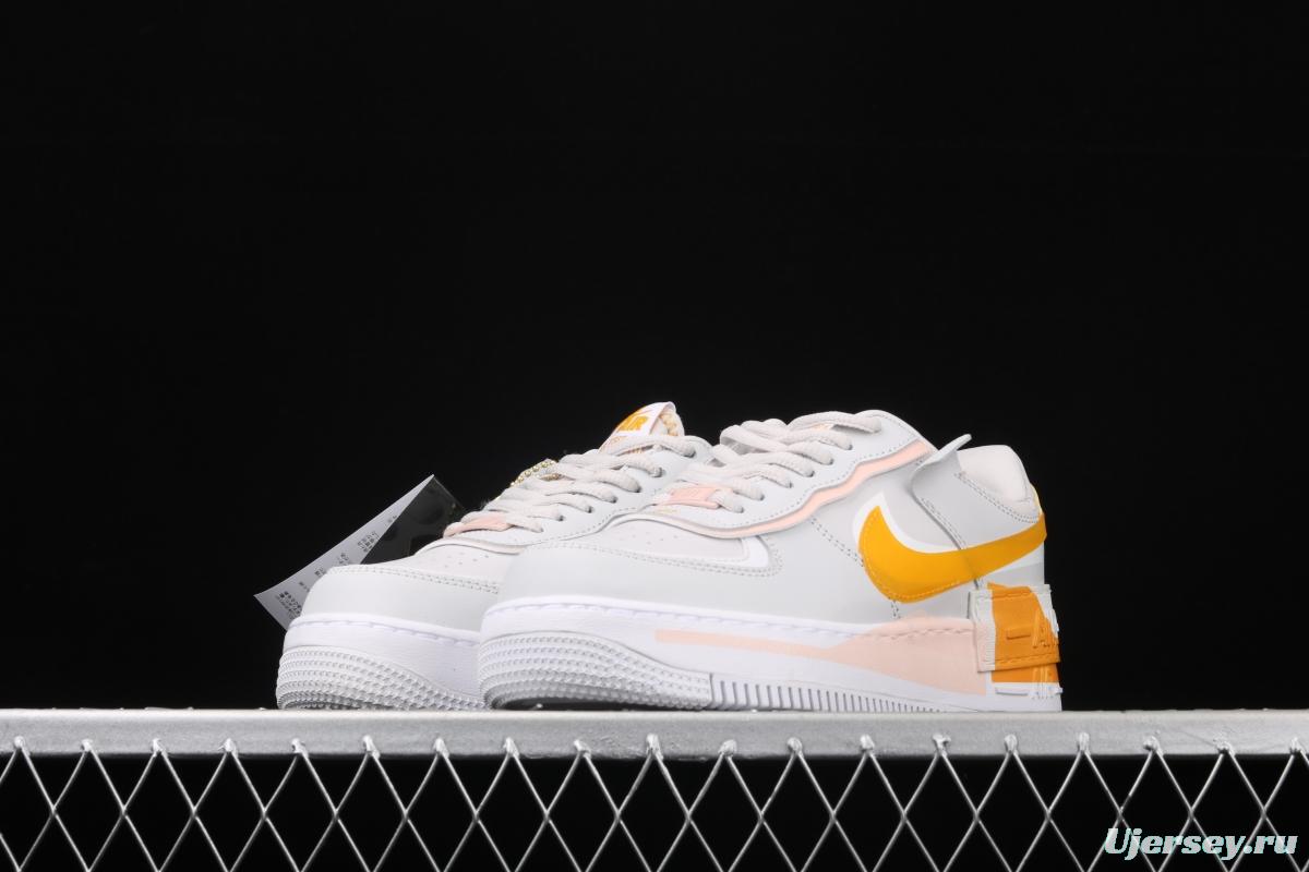 NIKE Air Force 1 ShAdidasow light weight heightened low-top 100-board shoes CQ9503-001