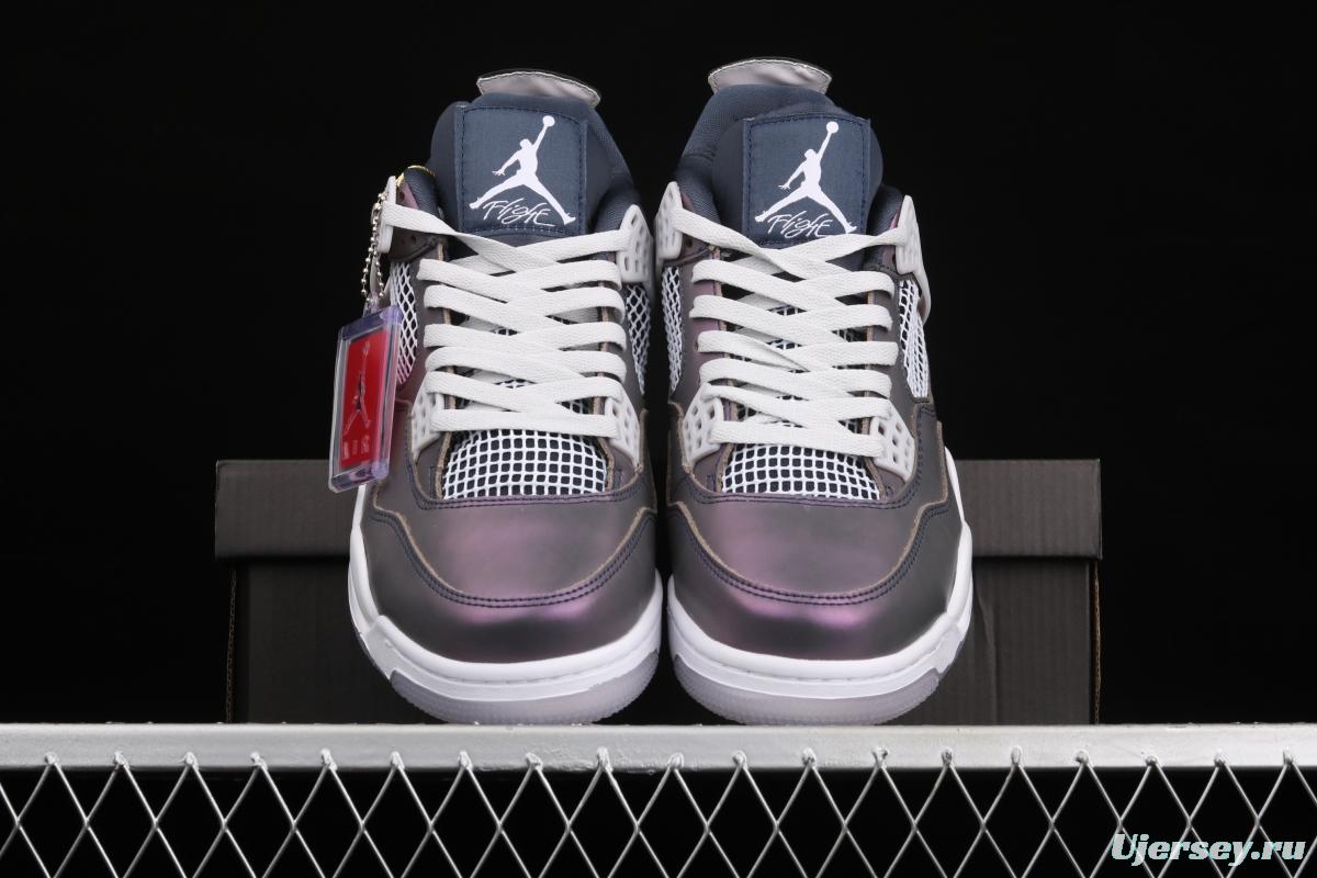 Air Jordan 4 RETRO Monsoon Blue chameleon BQ9043-400