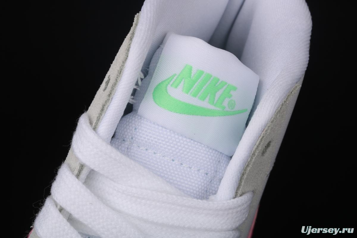 NIKE Blazer Mid'77 Vntg Suede Mix Trail Blazers engraved classic leather-faced candy-colored high-top board shoes DA4295-100