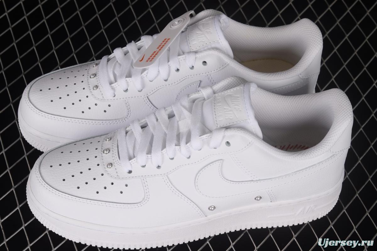 NIKE Air Force 1'07 Low Pearl White Low Casual Sneakers DQ0231-100