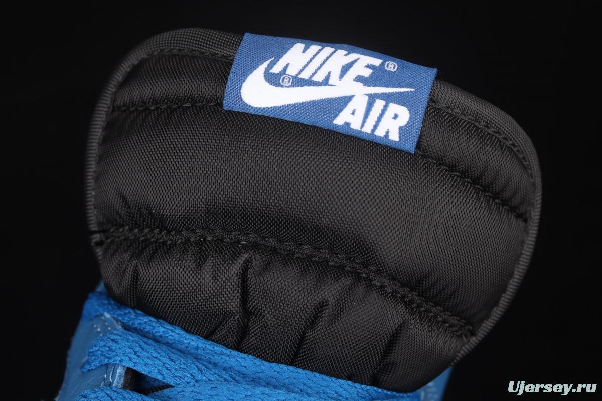 Air Jordan 1 Retro High OG Dark Marina Blue Royal Blue 2.0 high top basketball shoes 555088-404