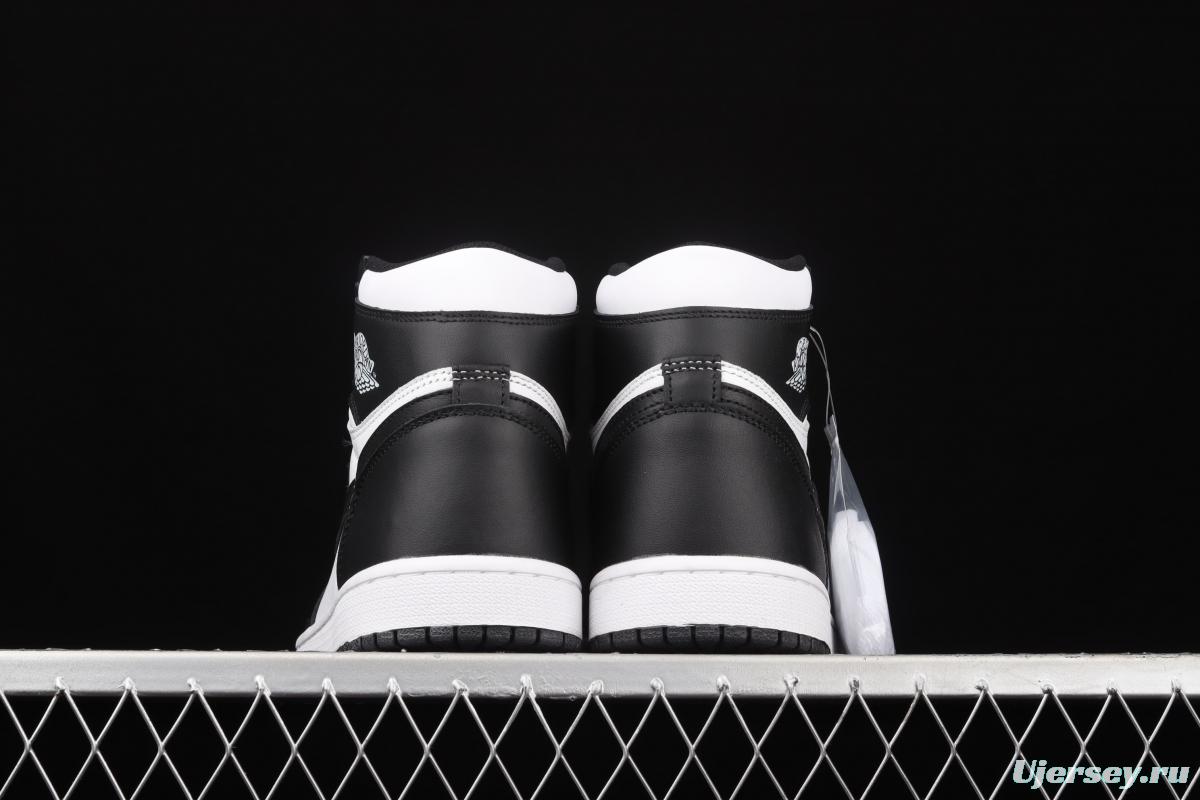 Air Jordan 1 High high band white and black 555088-010