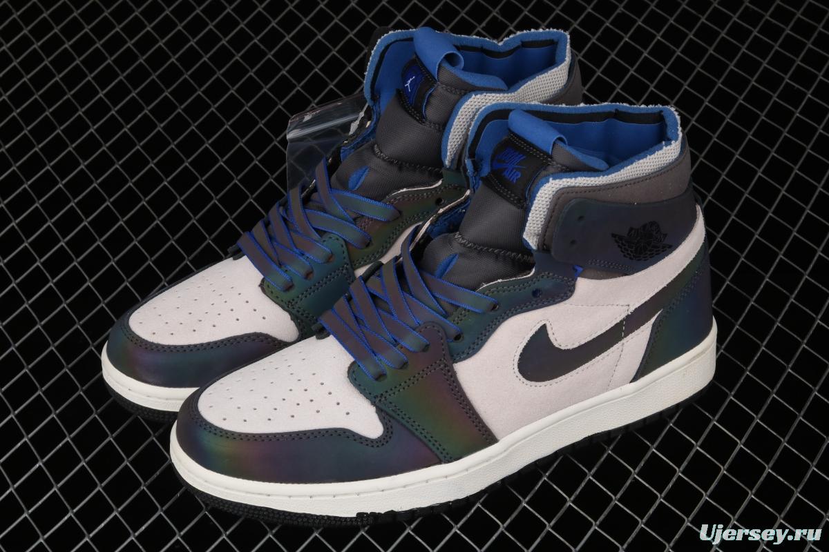 LPL x Air Jordan 1 Zoom Comfort Iridescent joint model League of Legends theme basketball shoes DD1453-001