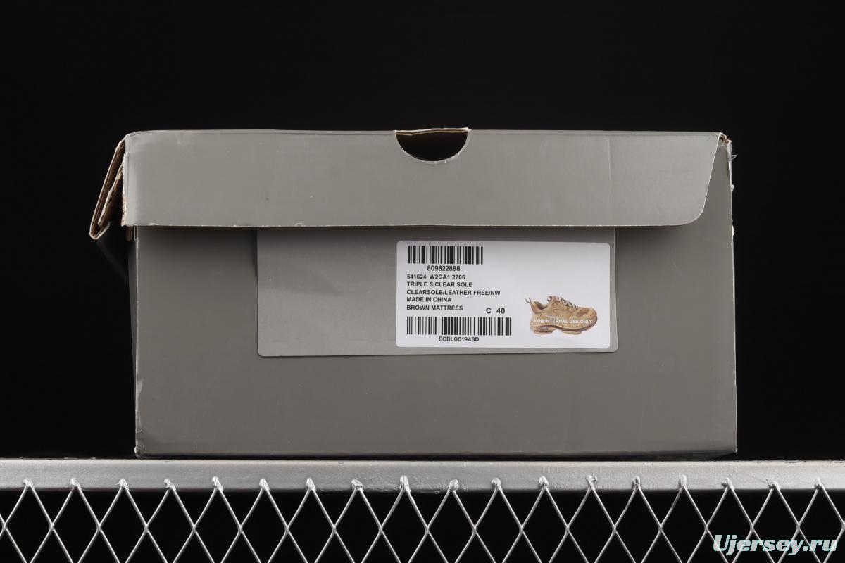 Balenciaga Triple S 3.0 full-combination nitrogen crystal outsole W2GA12706 for retro casual running shoes