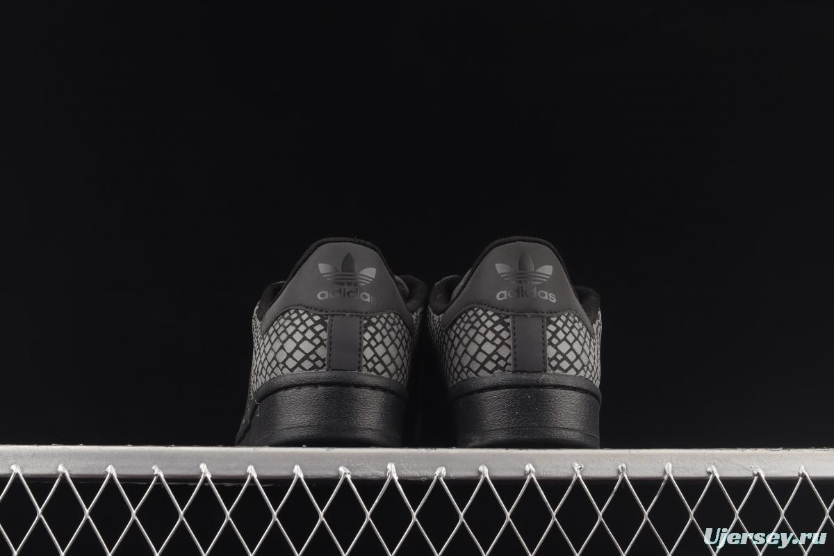 Adidas Originals Superstar FY6014 shell head 3M reflective leisure board shoes