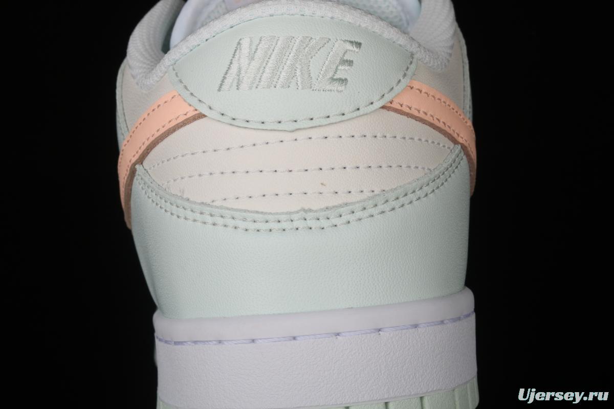 NIKE SB DUNK Low dunk series peppermint green color matching low-side leisure sports skateboard shoes DD1503-104