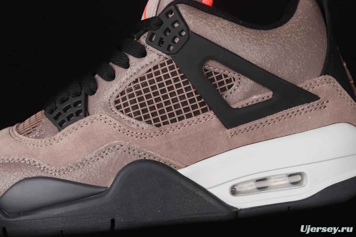 Air Jordan 4 Retro Taupe Haze Black Brown Mocha DB0732-200