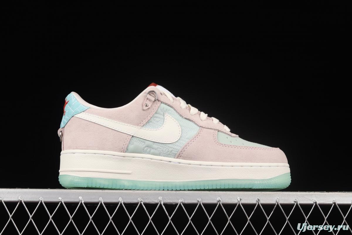 NIKE Air Force 1'07 Low Lx Shapeless Formless Limitless year of the Tiger Chinese jade powder low-top leisure sports board shoes DQ5361-011