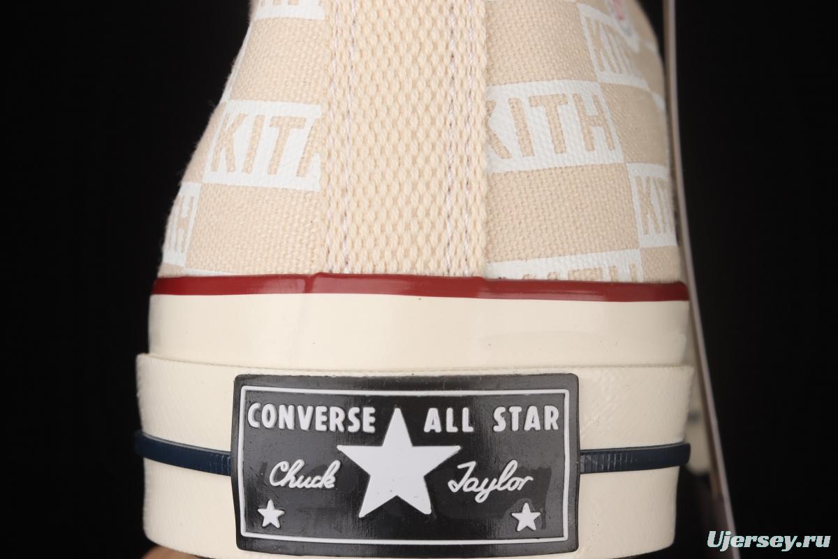 Kith x Converse Chuck 70 joint series high-top casual board shoes 165523C