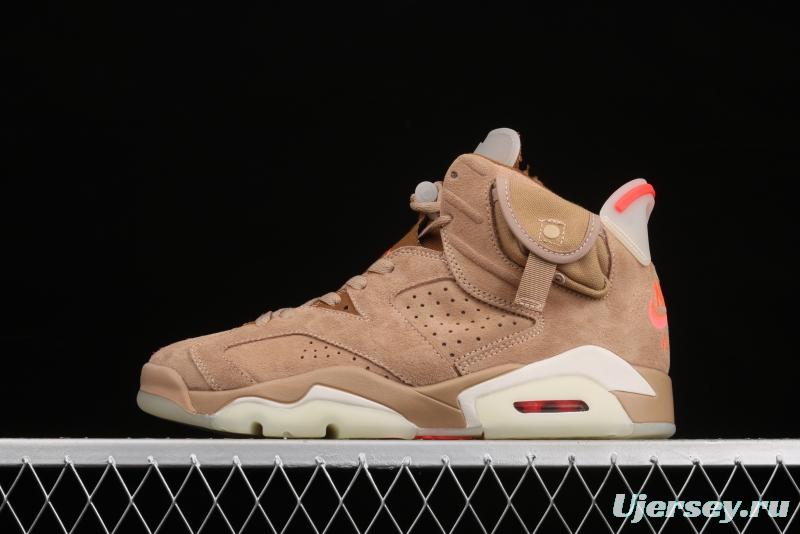 Travis Scott x Air Jordan 6 British Khaki khaki DH0690-200