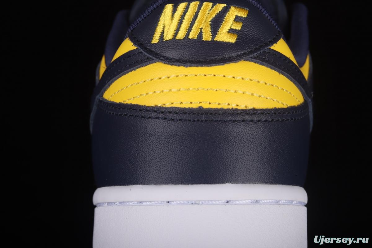 NIKE SB DUNK Low Michigan Michigan color buckle broken backboard fashion casual board shoes DD1391-700