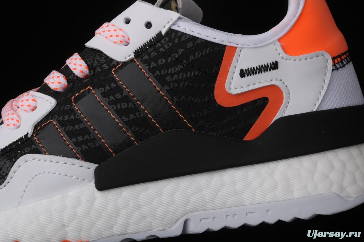 Adidas Nite Jogger 2019 Boost FU6842 3M reflective vintage running shoes
