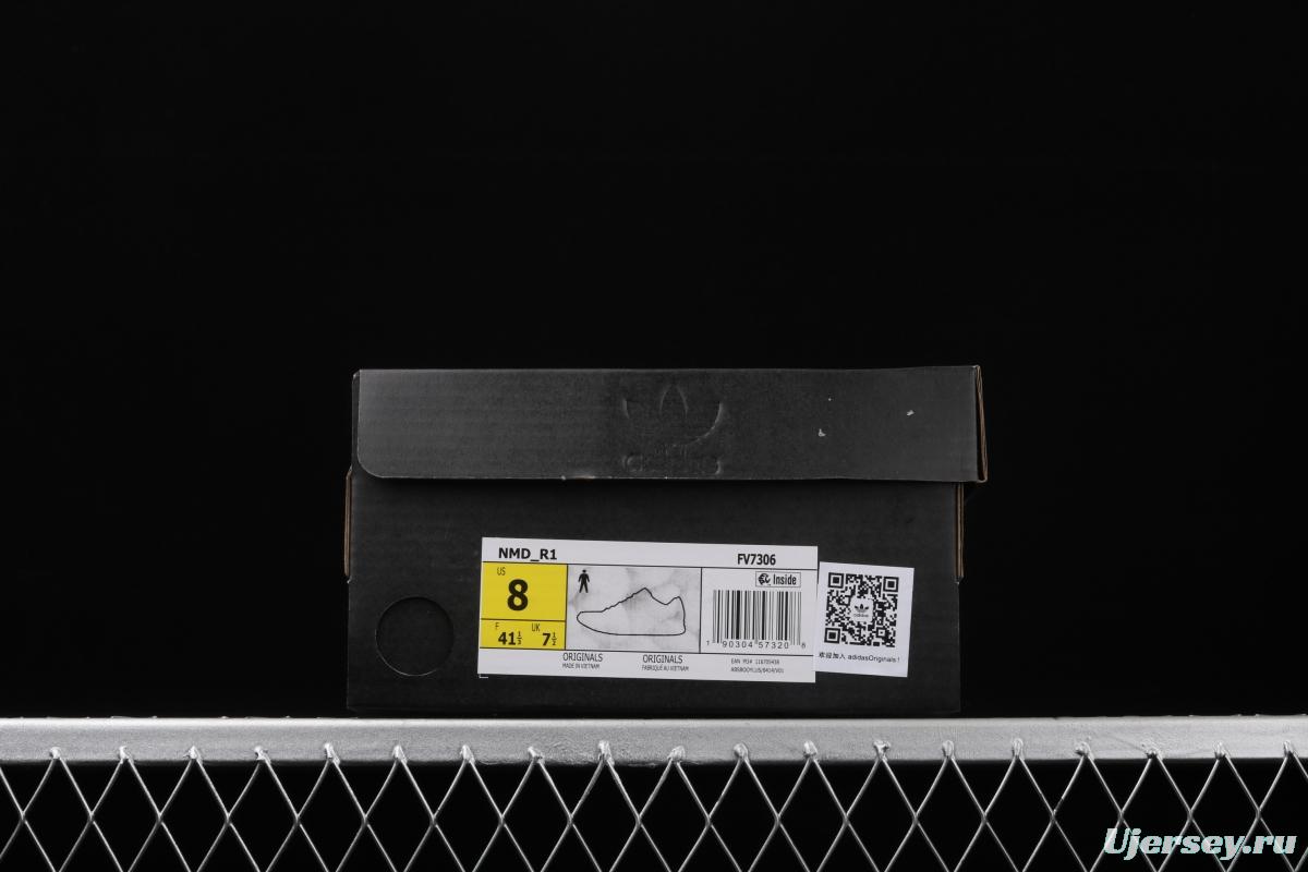 Adidas NMD R1 Boost FV7306's new really hot casual running shoes
