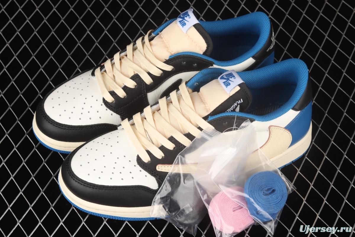 STTravis Scott x Air Jordan 1 High OG Lightning inverted low side DM7866-140