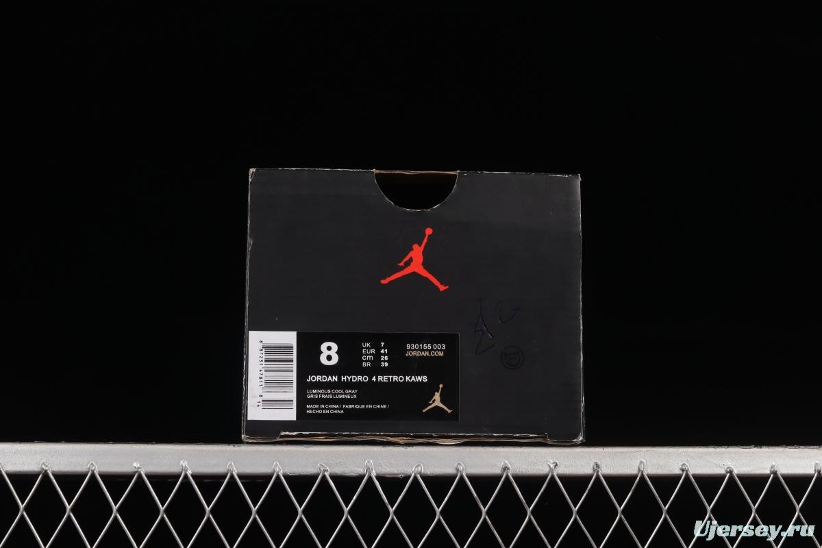 Air Jordan Hydro 4 Retro Trapeze Velcro Slippers 930155-003