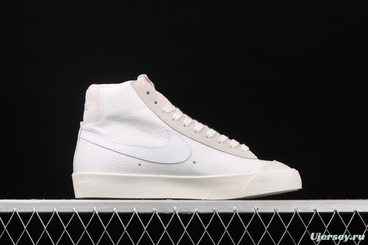 NIKE Blazer Mid'77 Trail Blazers high-top casual board shoes CW7583-100