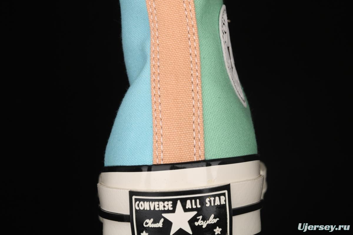 Converse Chuck 70s summer ice cream splicing color fashion high upper shoes 171124C