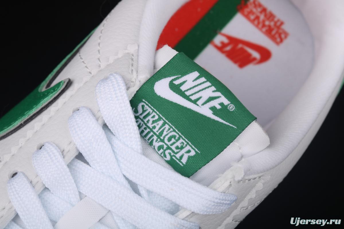 Stranger Things x NIKE Classic Cortez QS strange tale A joint name retro Forrest Gump running shoes CJ6106-100