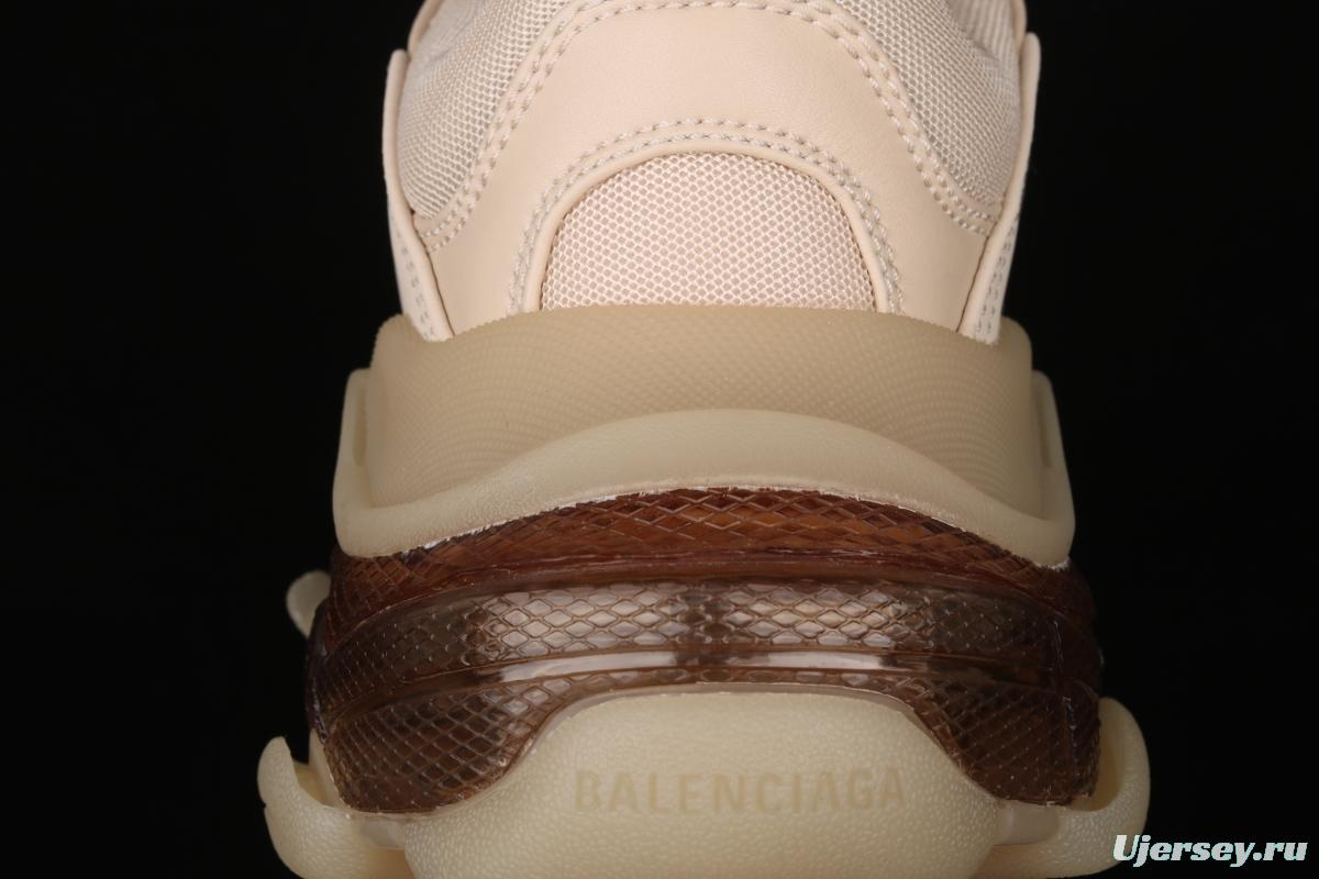 Balenciaga Triple S 3.0 full-combination nitrogen crystal outsole GA19710 for retro casual running shoes
