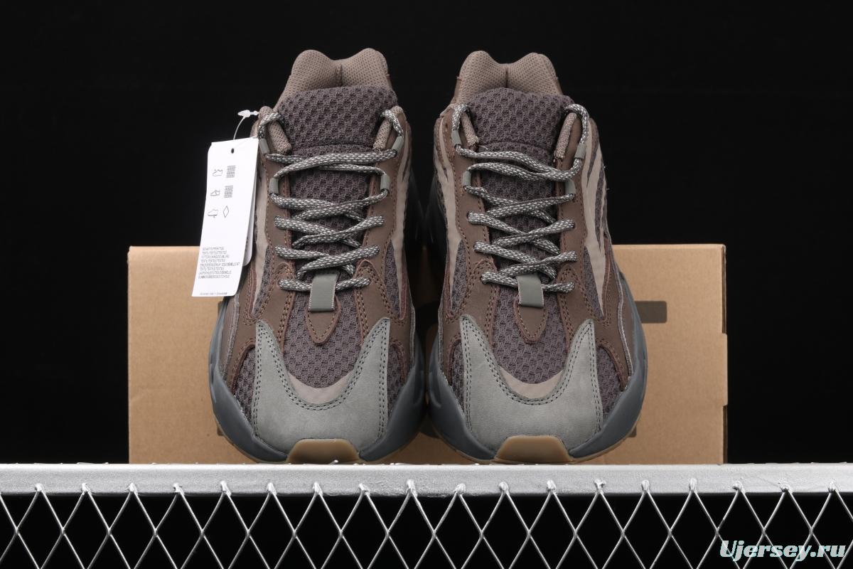 Adidas Yeezy Boost 700Inertia EG6860 Kanye coconut 700gray brown running shoes 3M reflective BASF popcorn